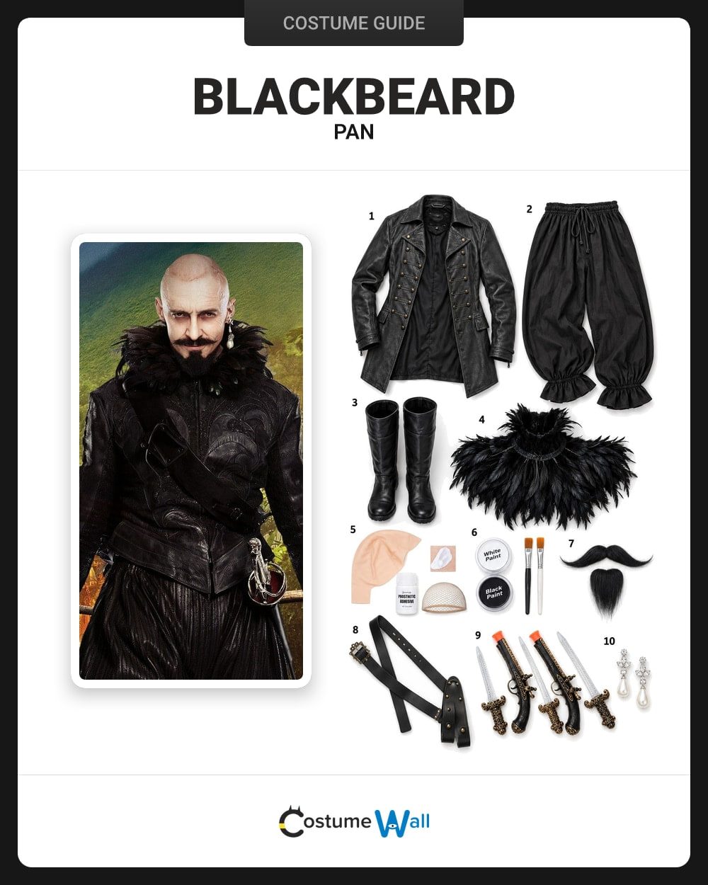 Blackbeard costume guide