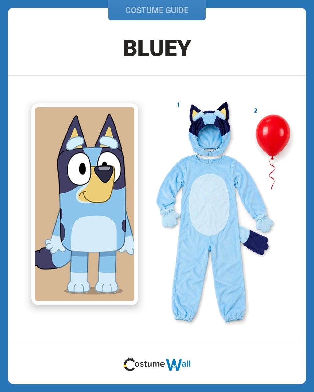 Bluey Costume