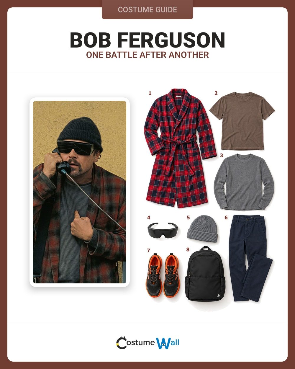 Bob Ferguson (One Battle After Another) costume guide