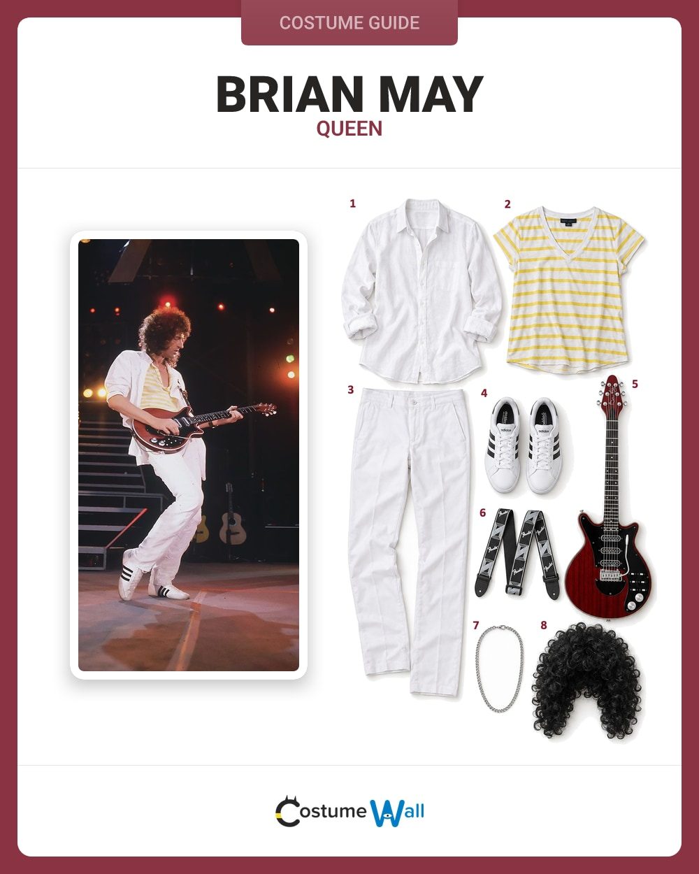 Brian May costume guide