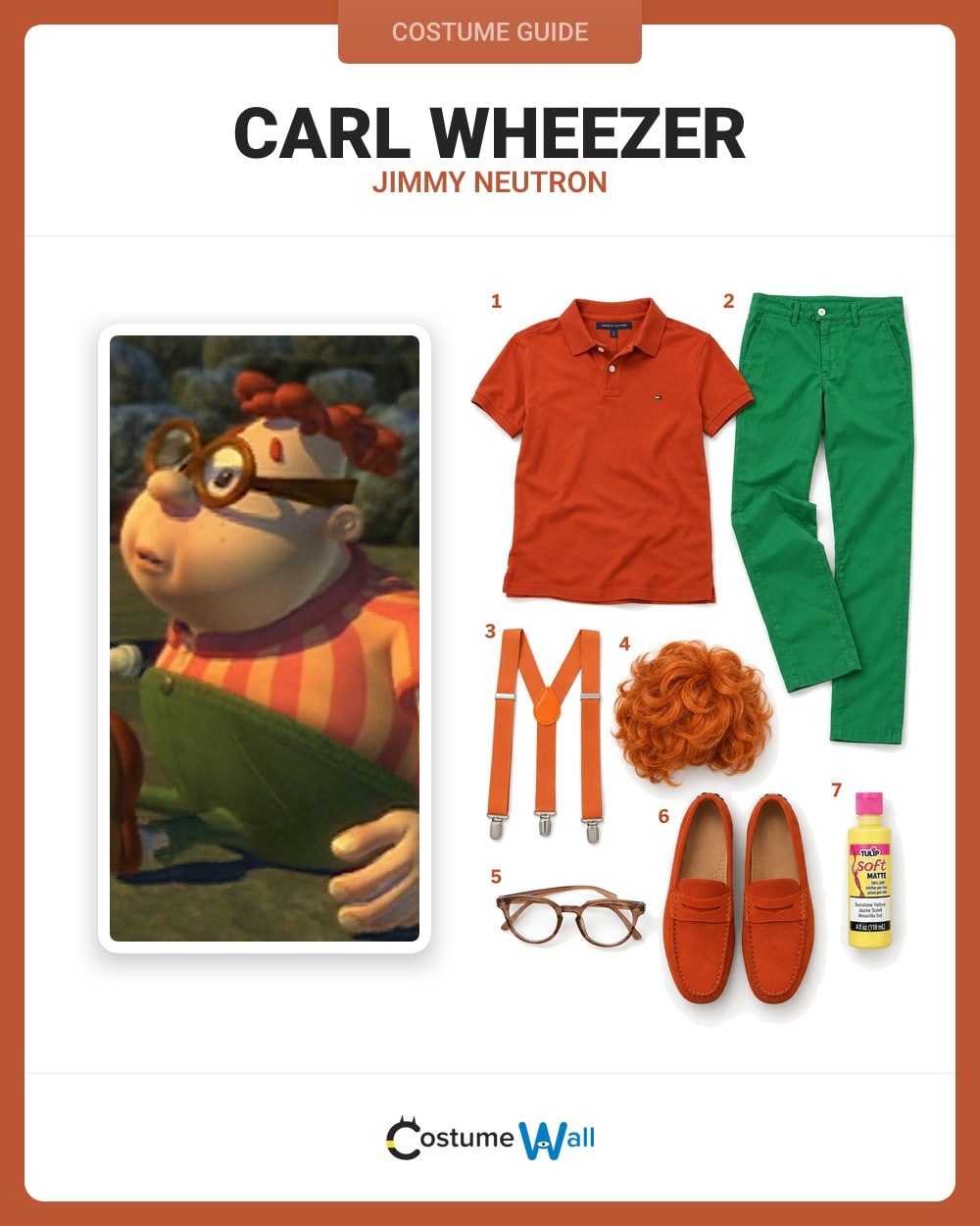 Carl Wheezer Costume