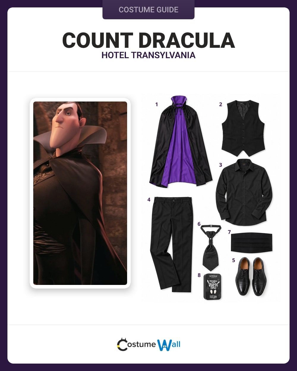 Count Dracula costume guide