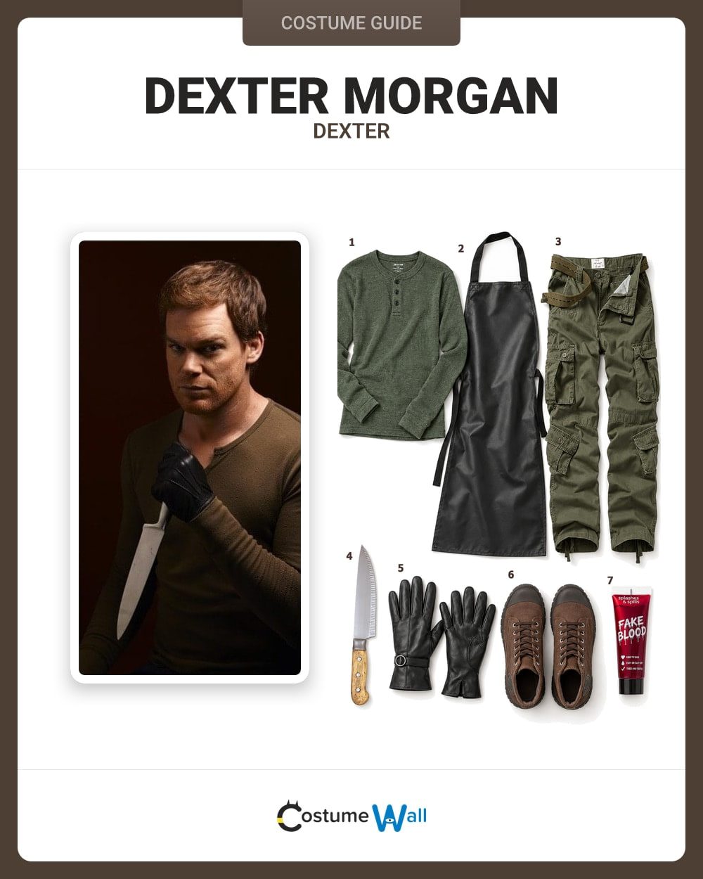 Dexter Morgan Costume
