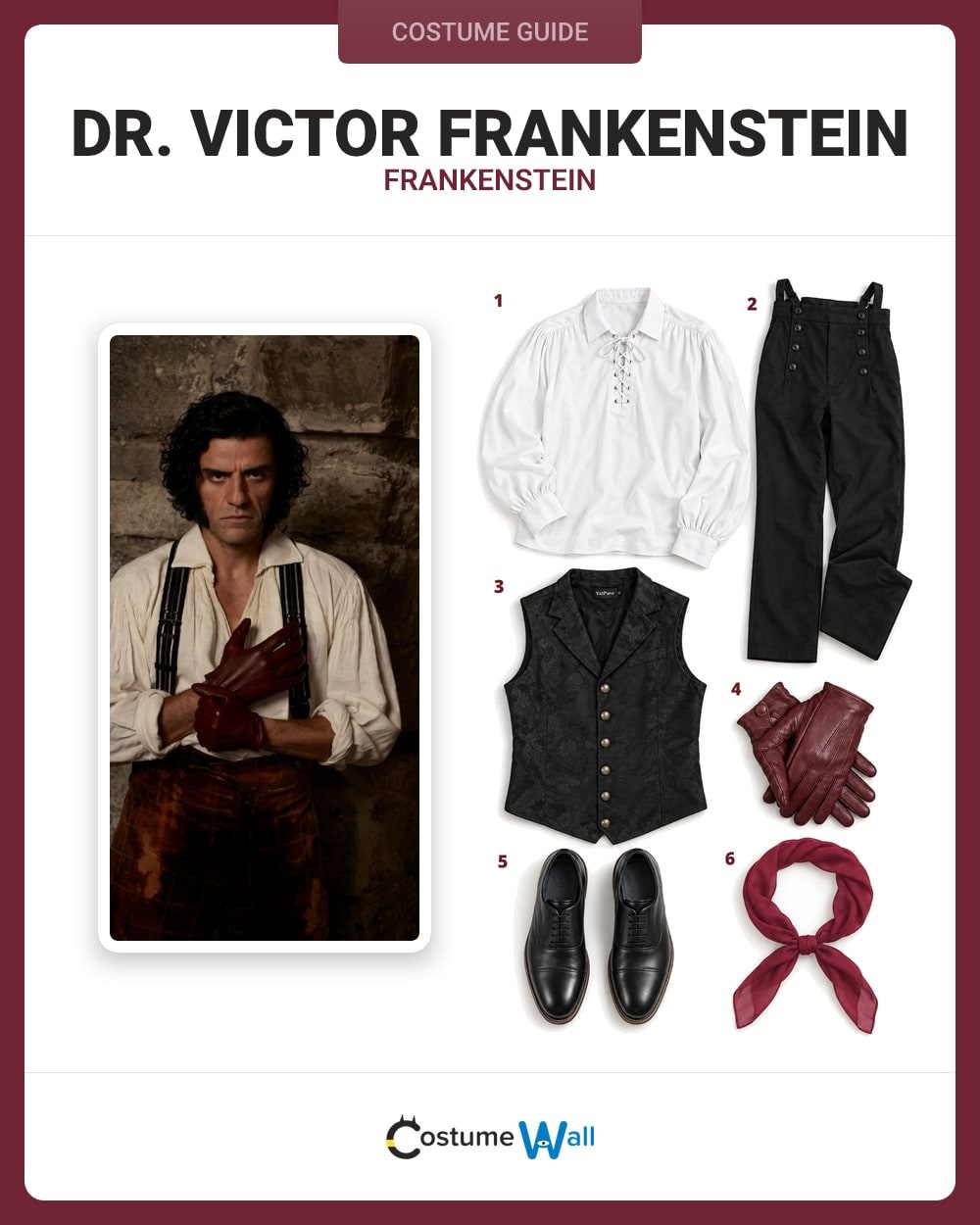 Dr. Victor Frankenstein costume guide