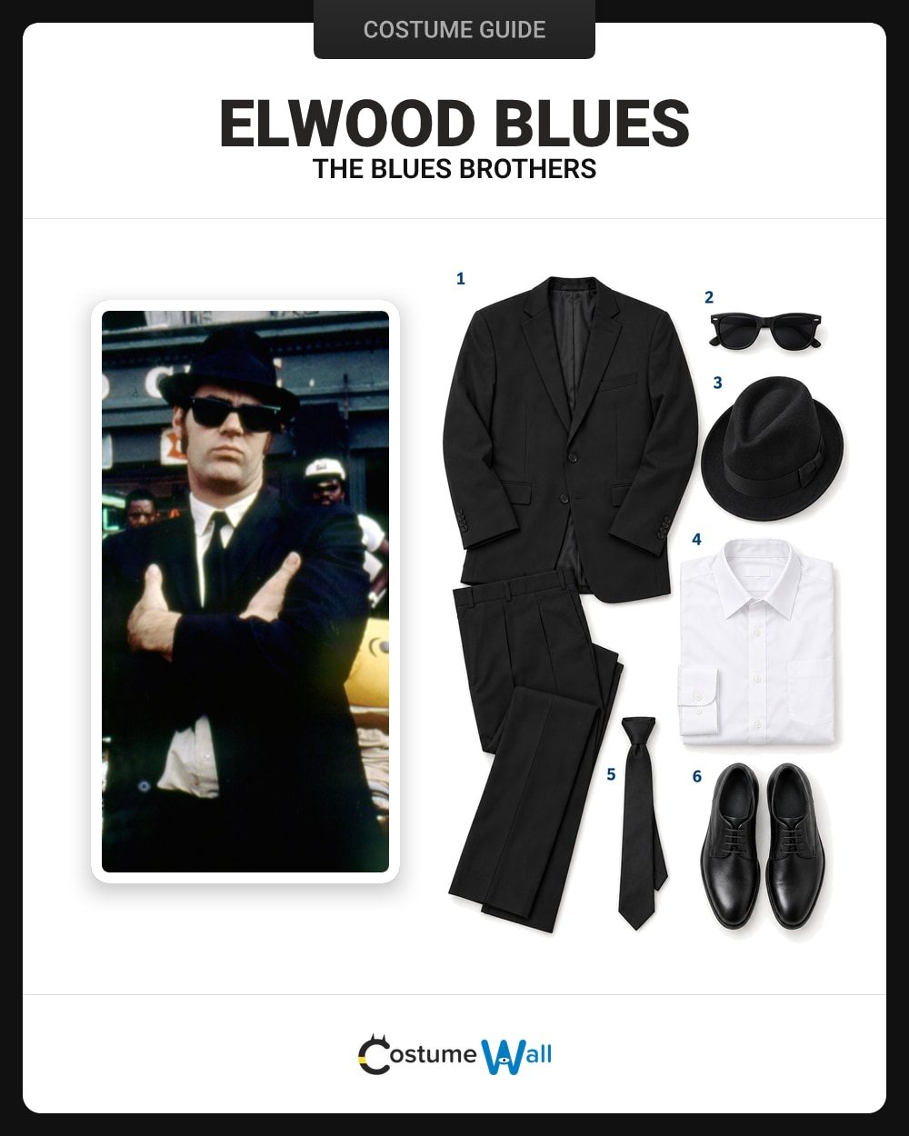 how to dress like the blues brothers Elwood Costume Couples costume COLOR:Stone empire waist Black Lace Birthday Dress Pencil tie