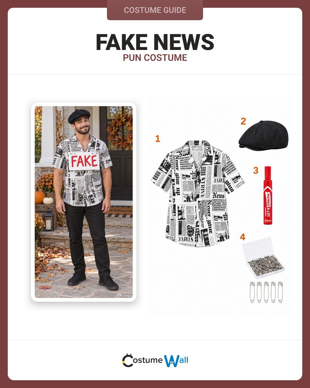 Fake News costume guide