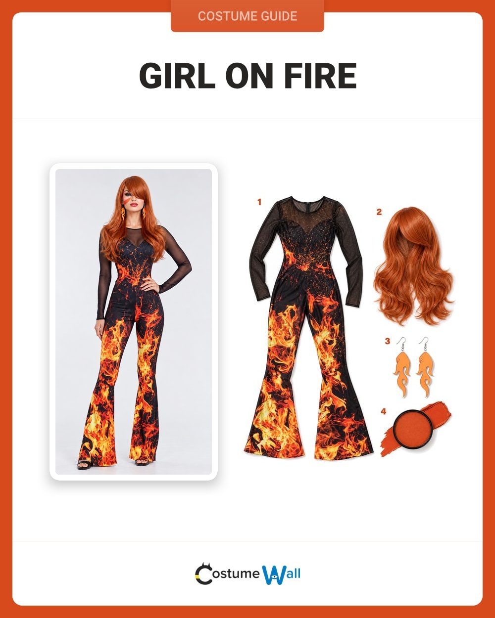 Girl on Fire costume guide