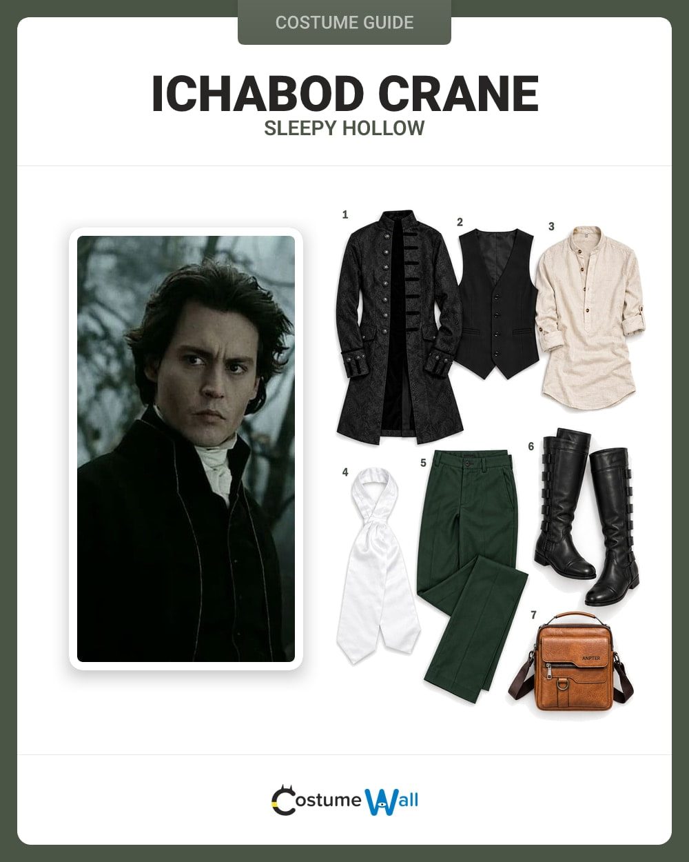 Ichabod Crane costume guide