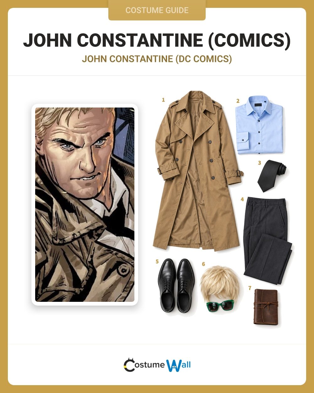John Constantine (Comics) Costume