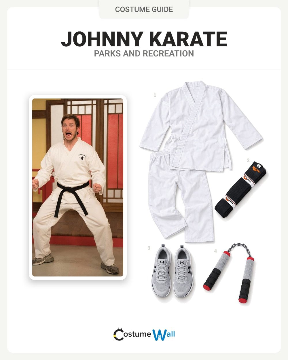 Johnny Karate costume guide