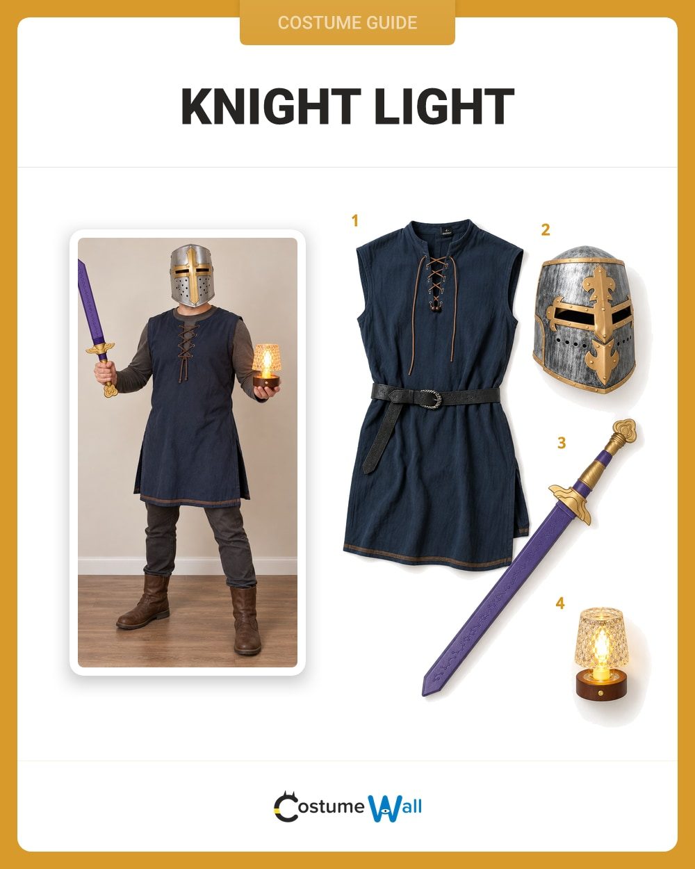 Knight Light costume guide