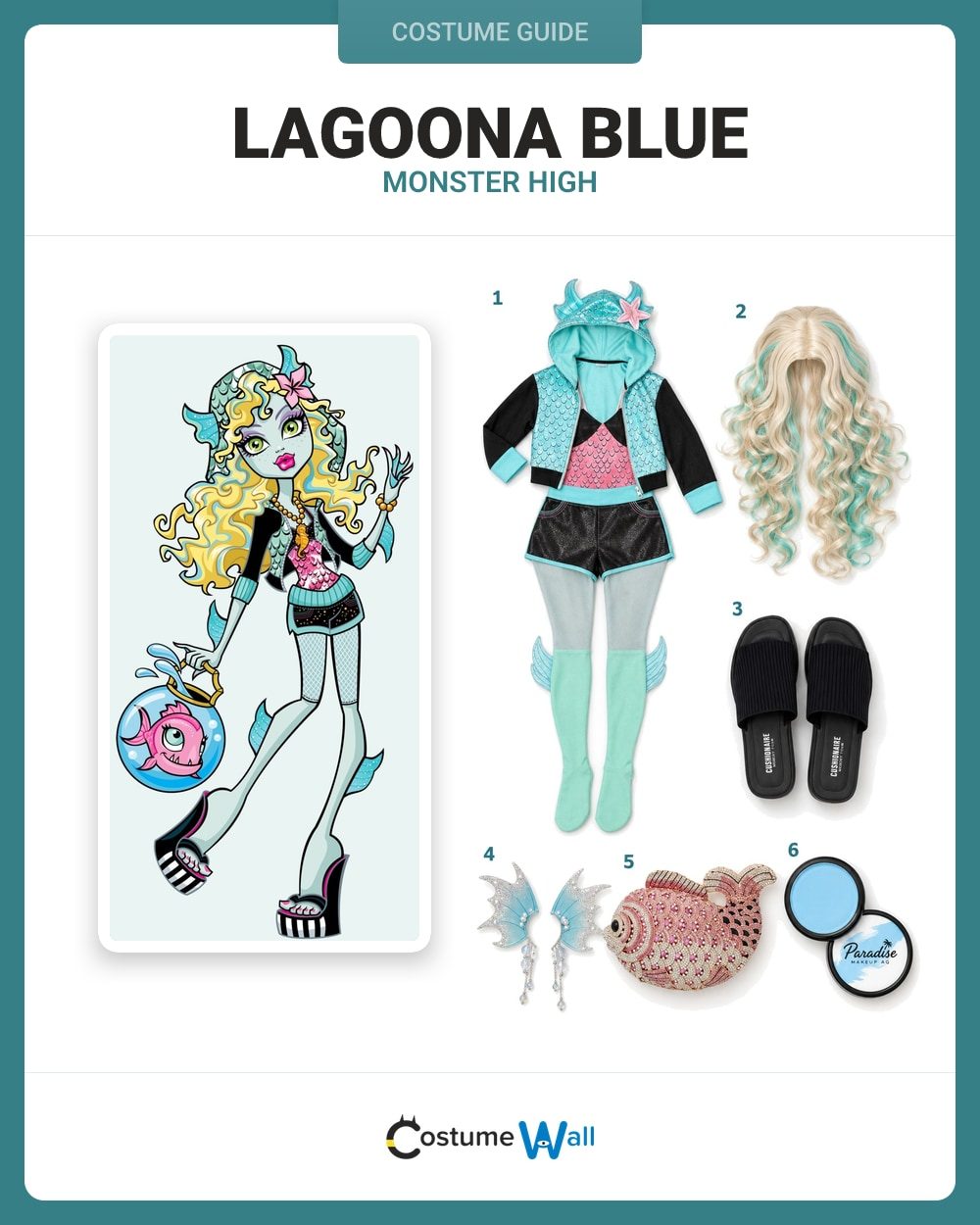 Lagoona Blue costume guide