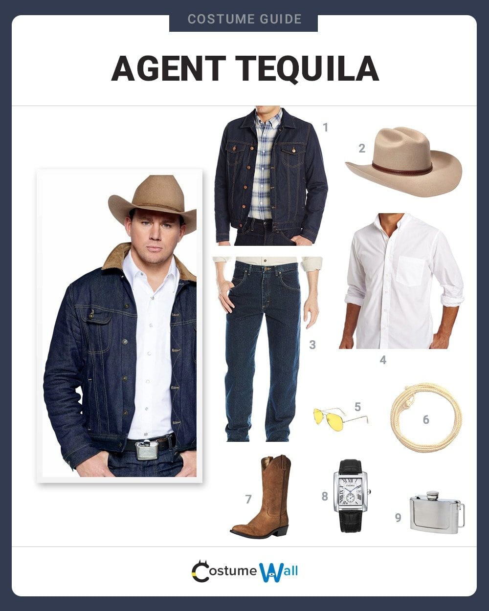 Agent Tequila Costume