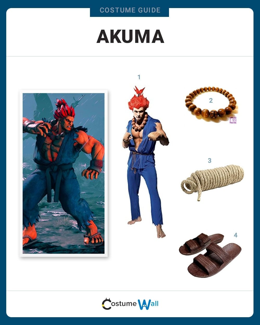 Akuma costume guide