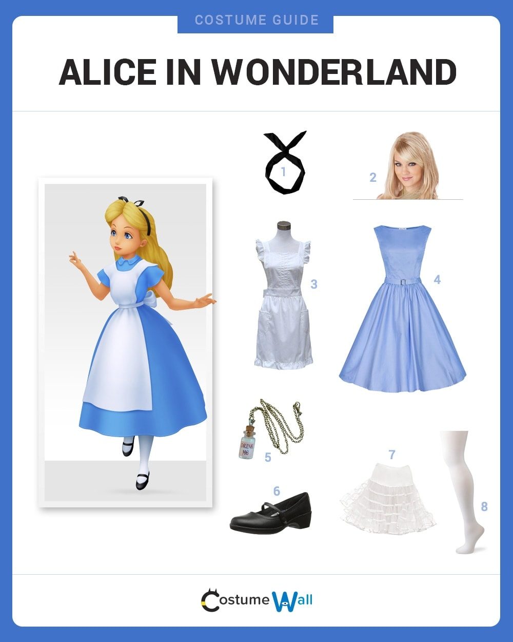 Alice in Wonderland costume guide