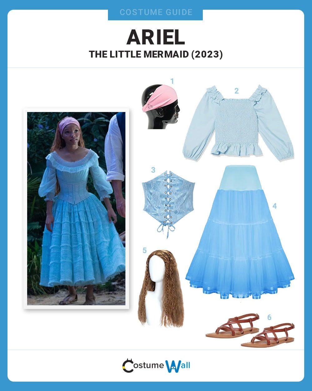 Ariel Costume Guide – The Little Mermaid (2023)