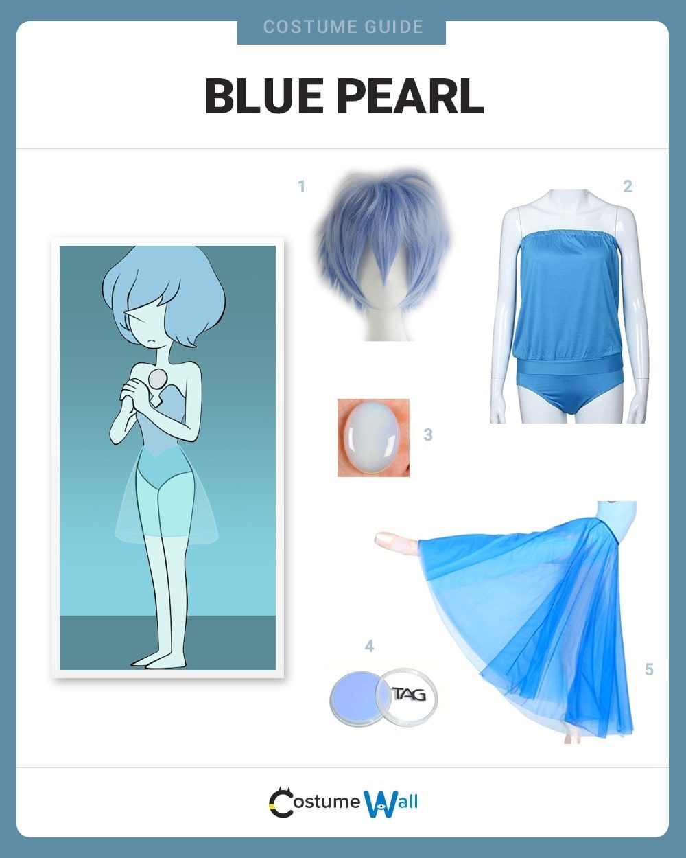 Blue Pearl costume guide
