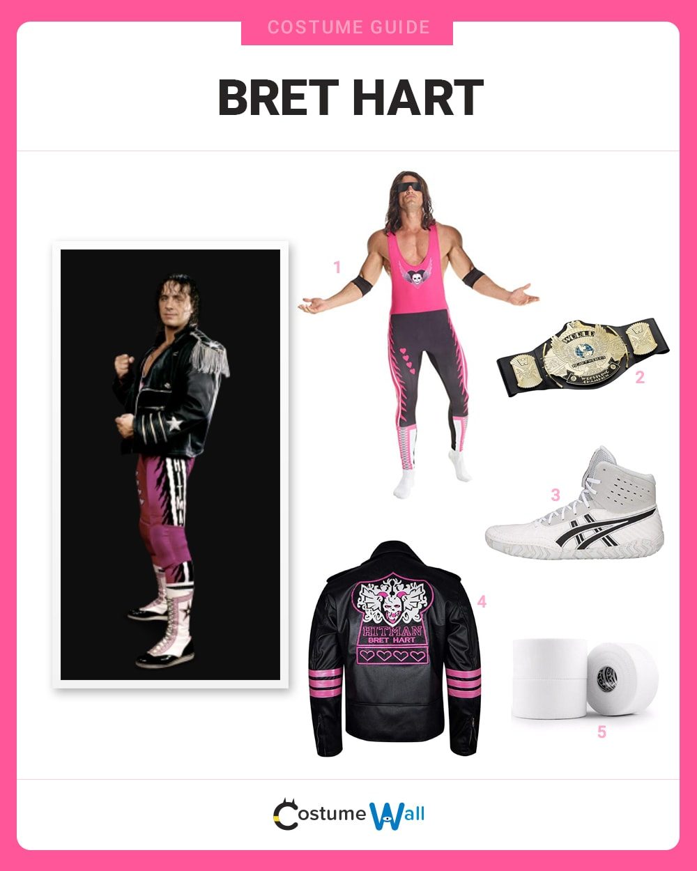Bret Hart Costume
