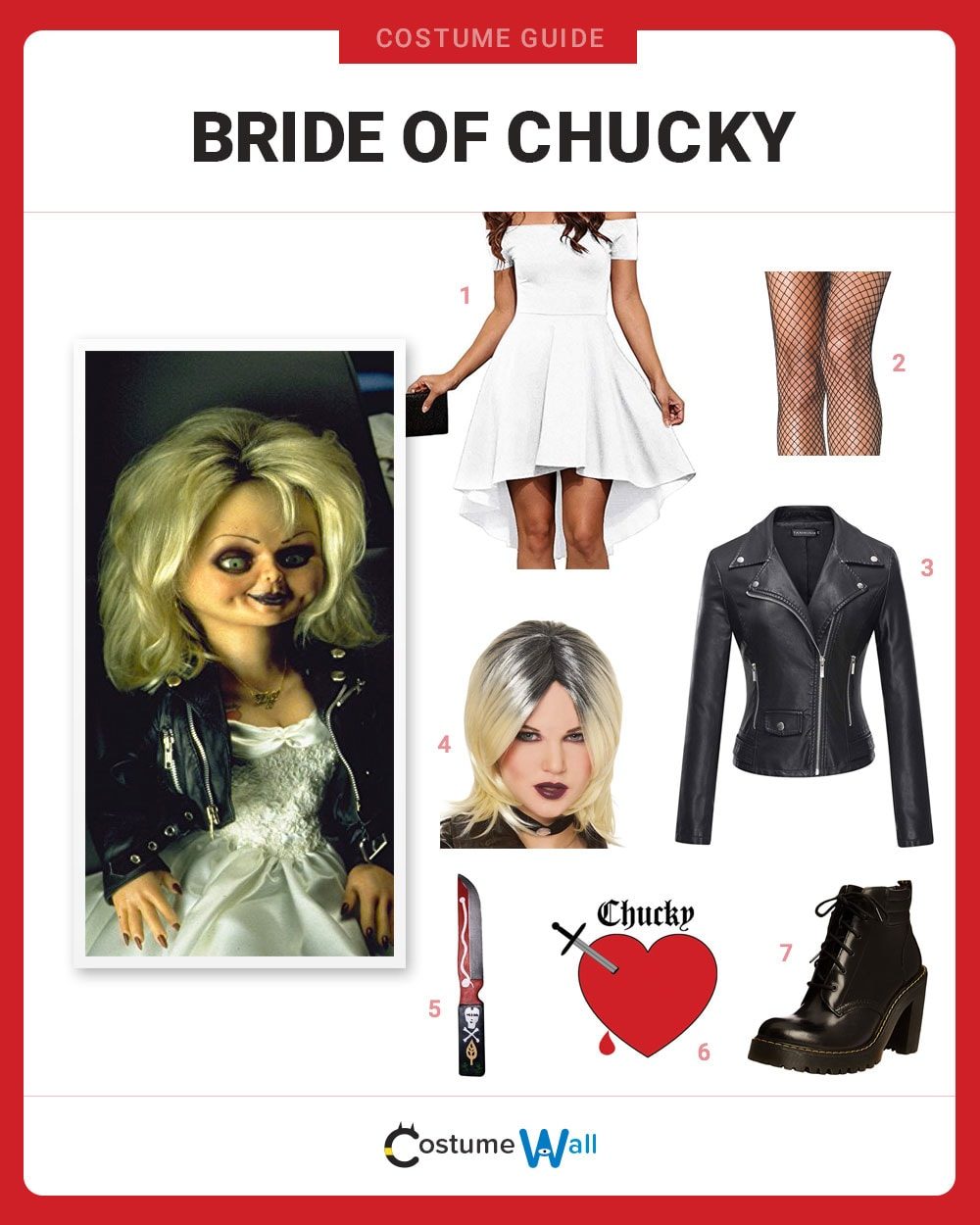 Bride of Chucky Costume