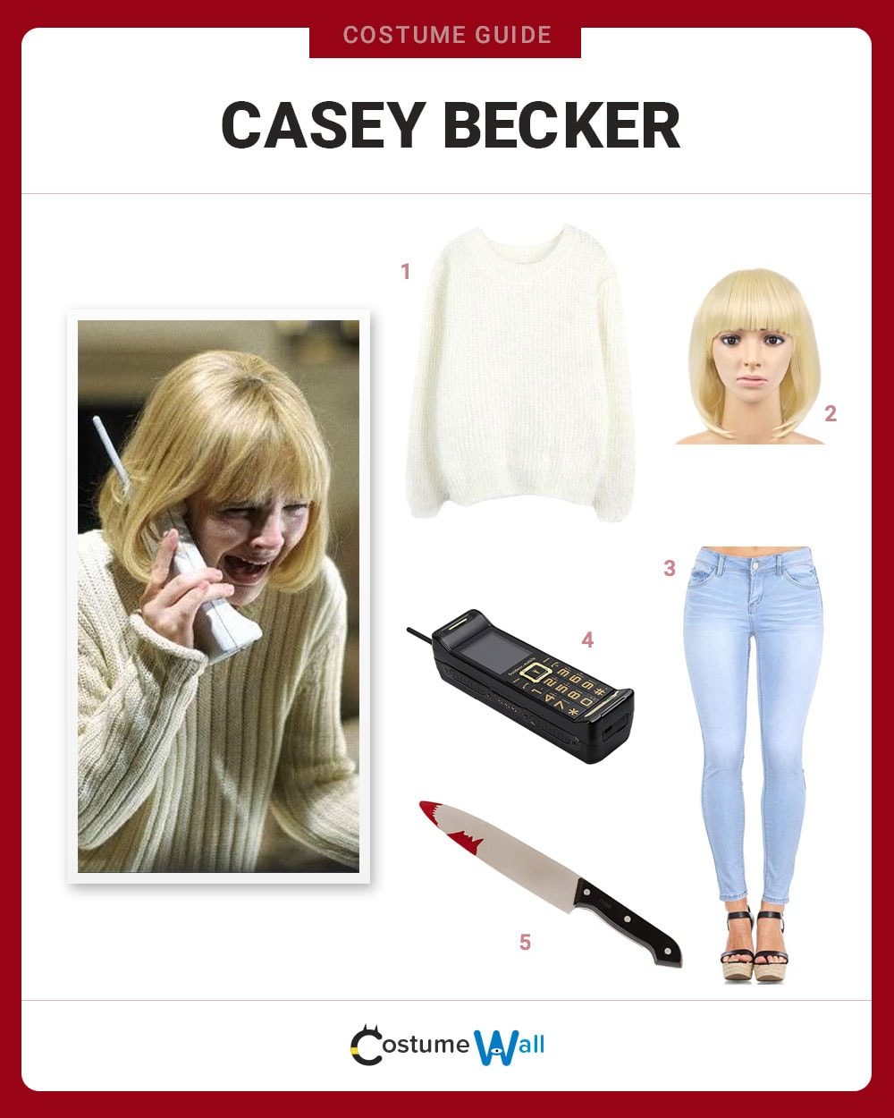 Casey Becker Costume
