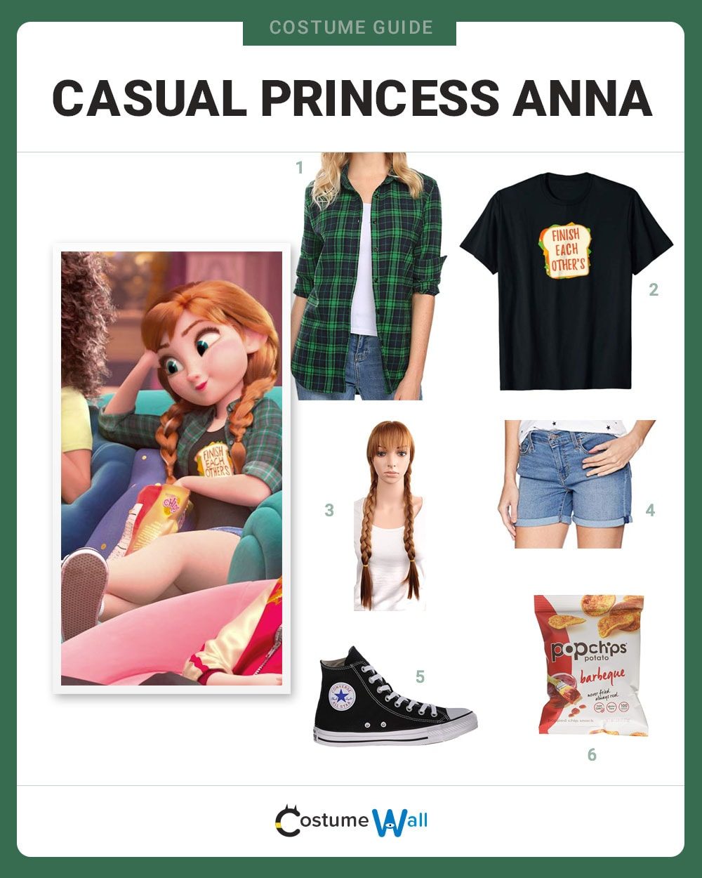 Casual Princess Anna costume guide