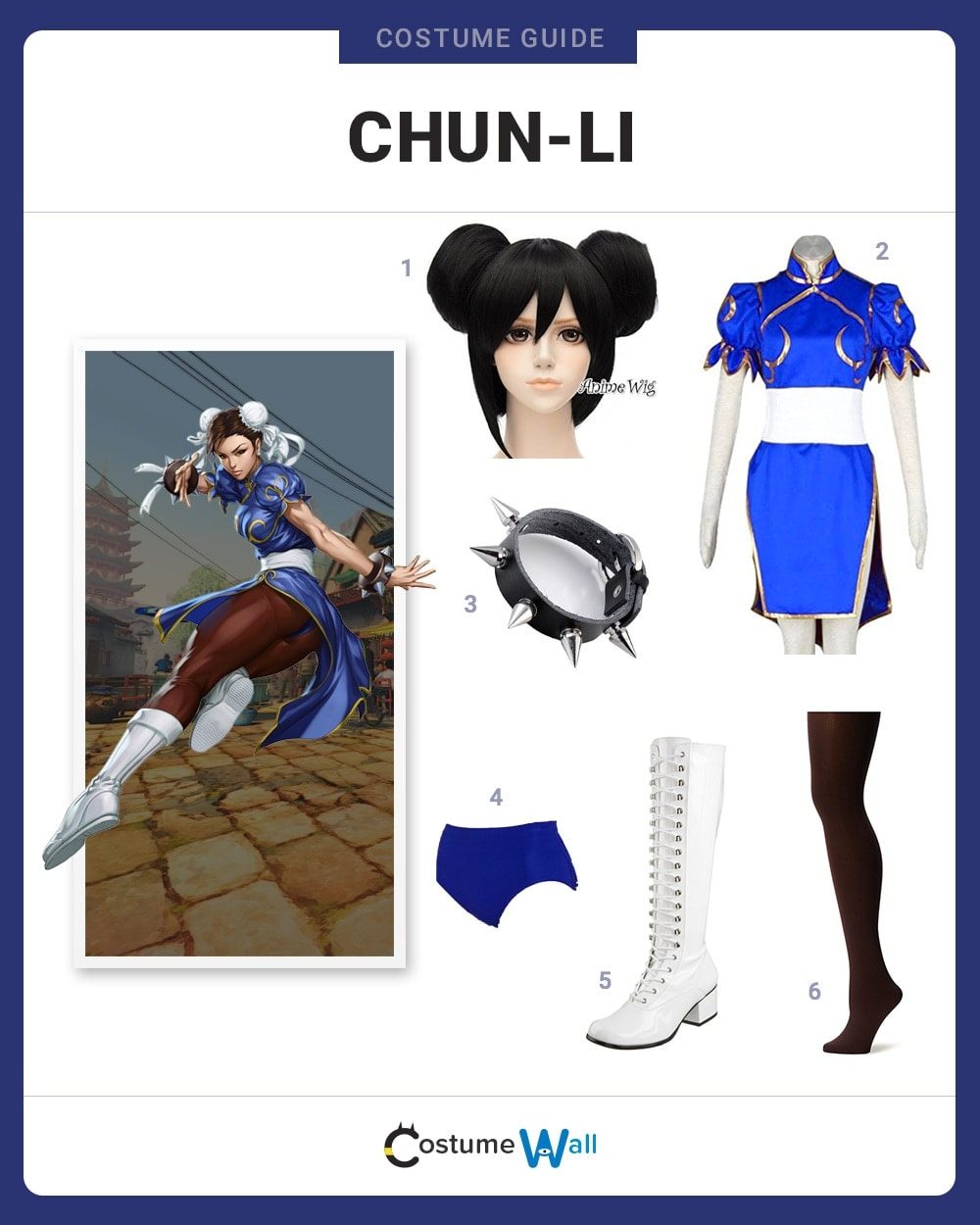 Chun-Li costume guide