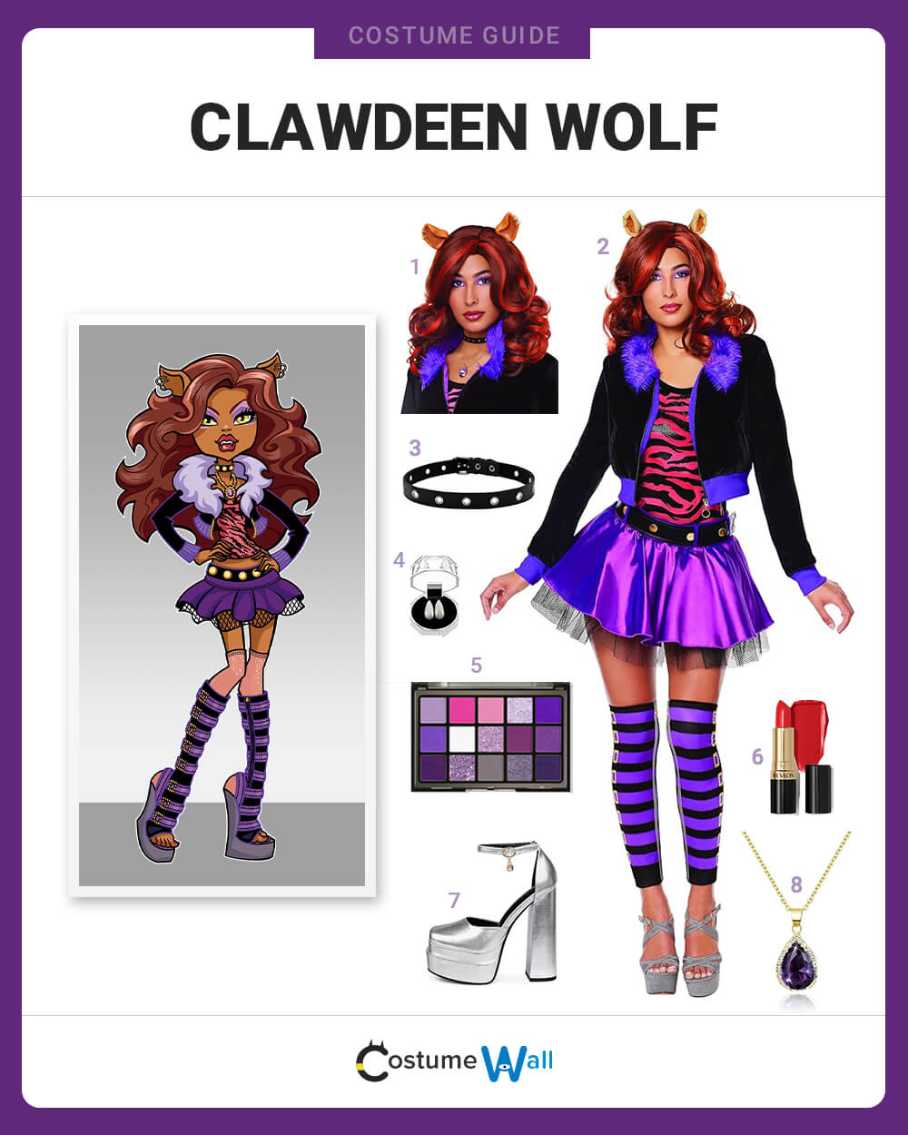 Clawdeen Wolf Costume