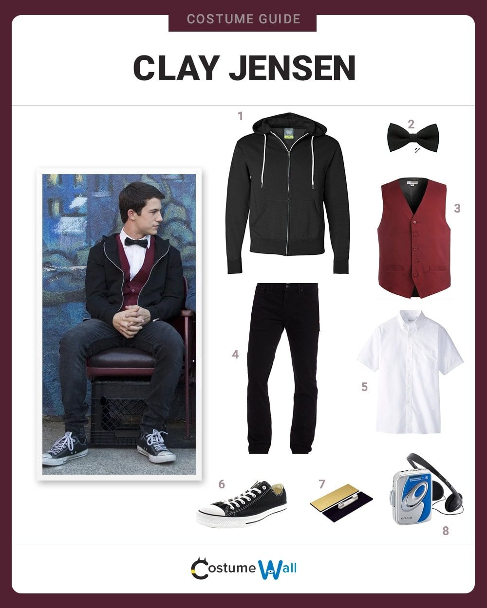 Clay Jensen Costume