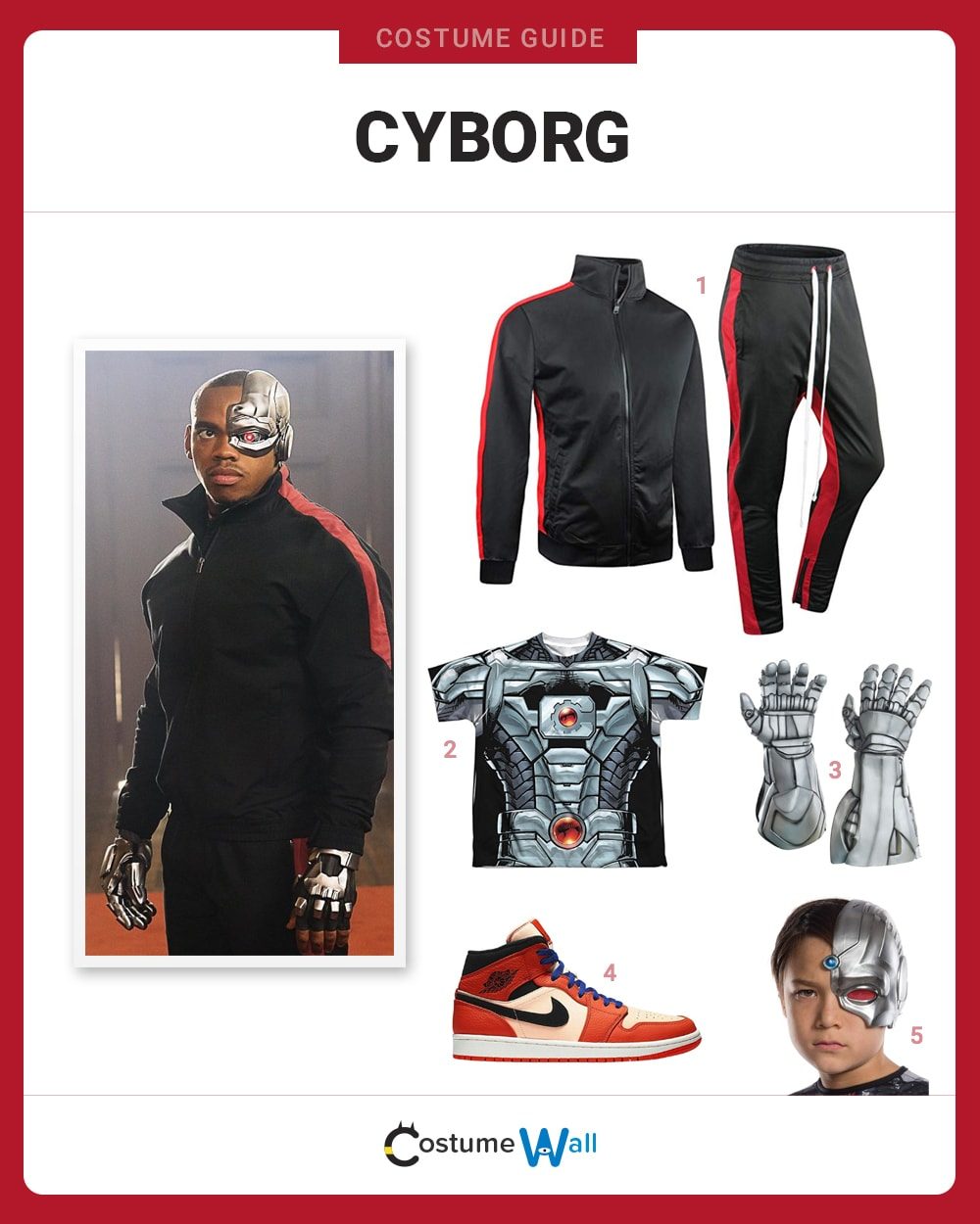 Cyborg costume guide