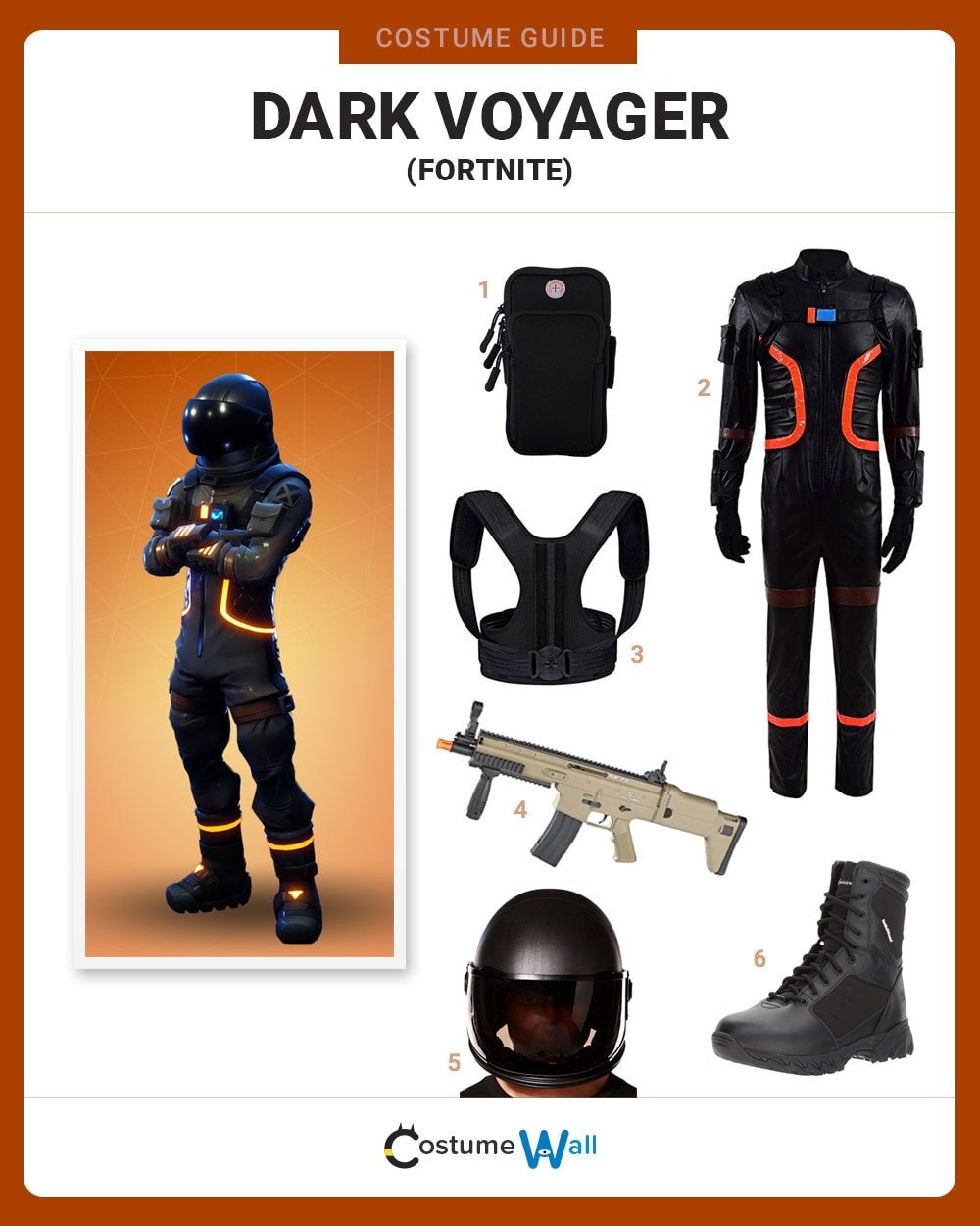 Dark Voyager costume guide