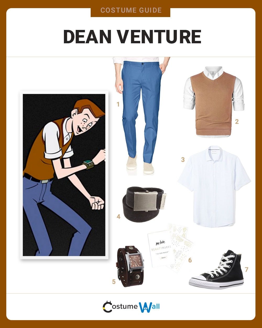 Dean Venture costume guide