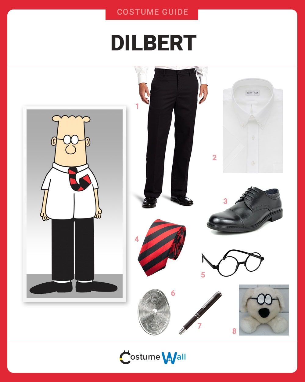 Dilbert costume guide