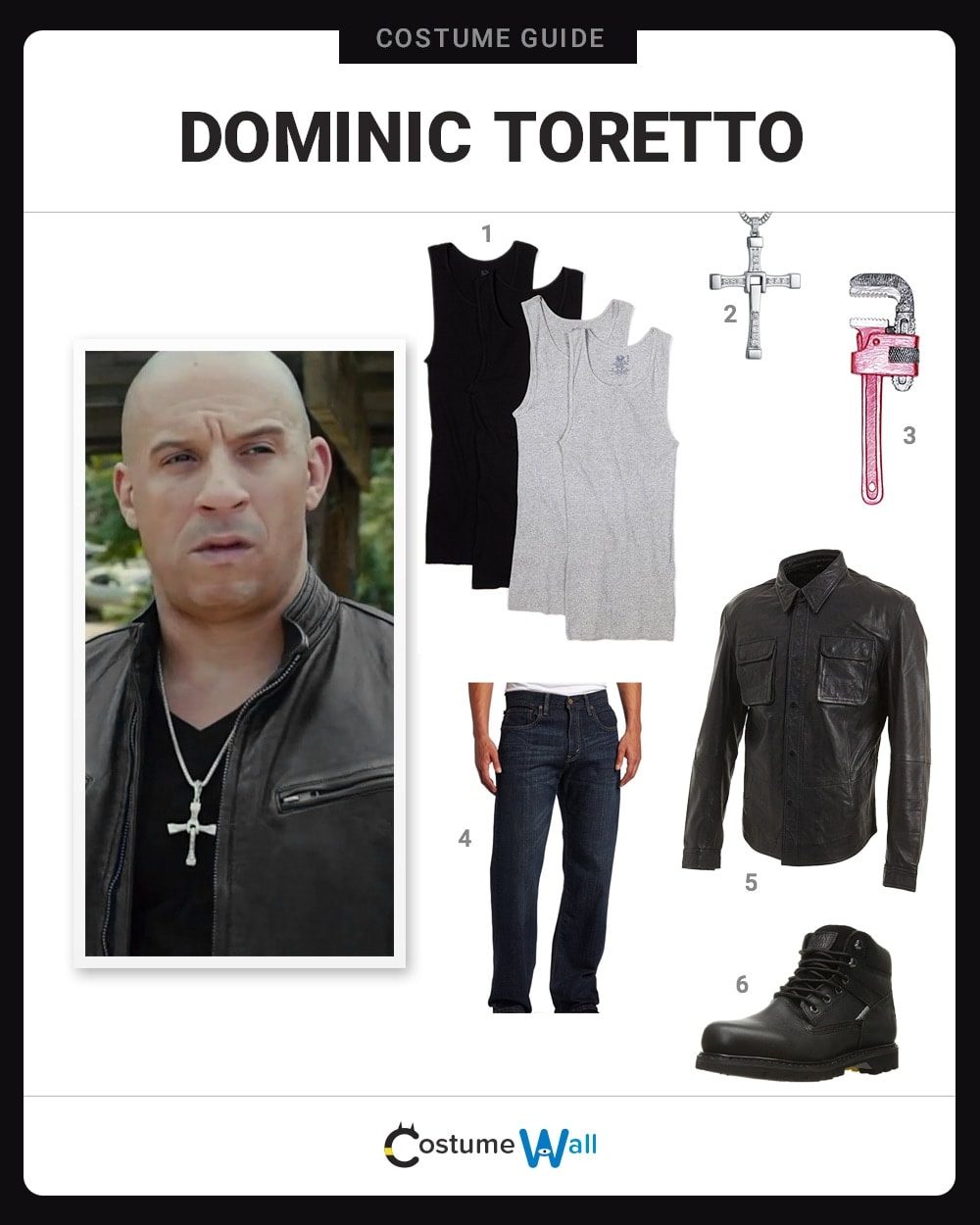 Dominic Toretto Costume