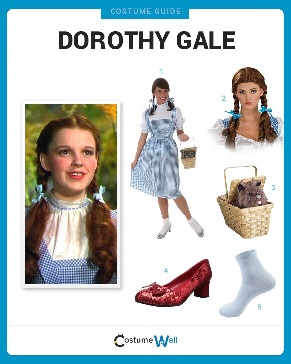 Dorothy Gale Costume Guide – The Wizard of Oz