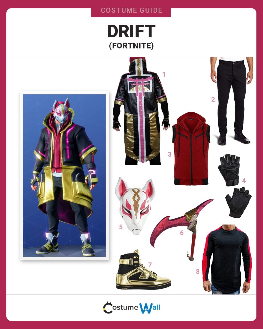 Drift costume guide