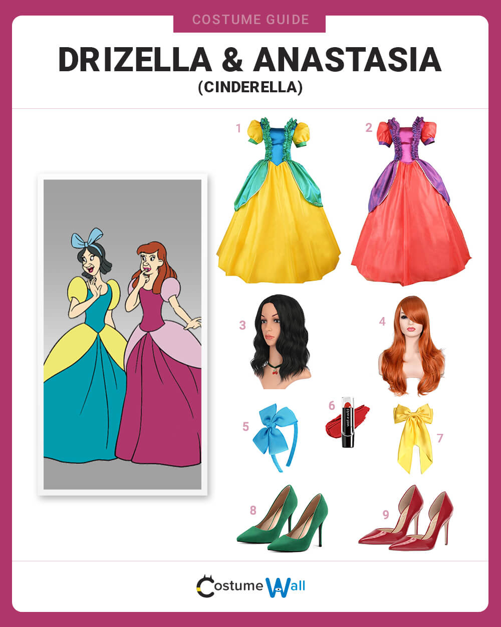 Drizella and Anastasia Tremaine Costume