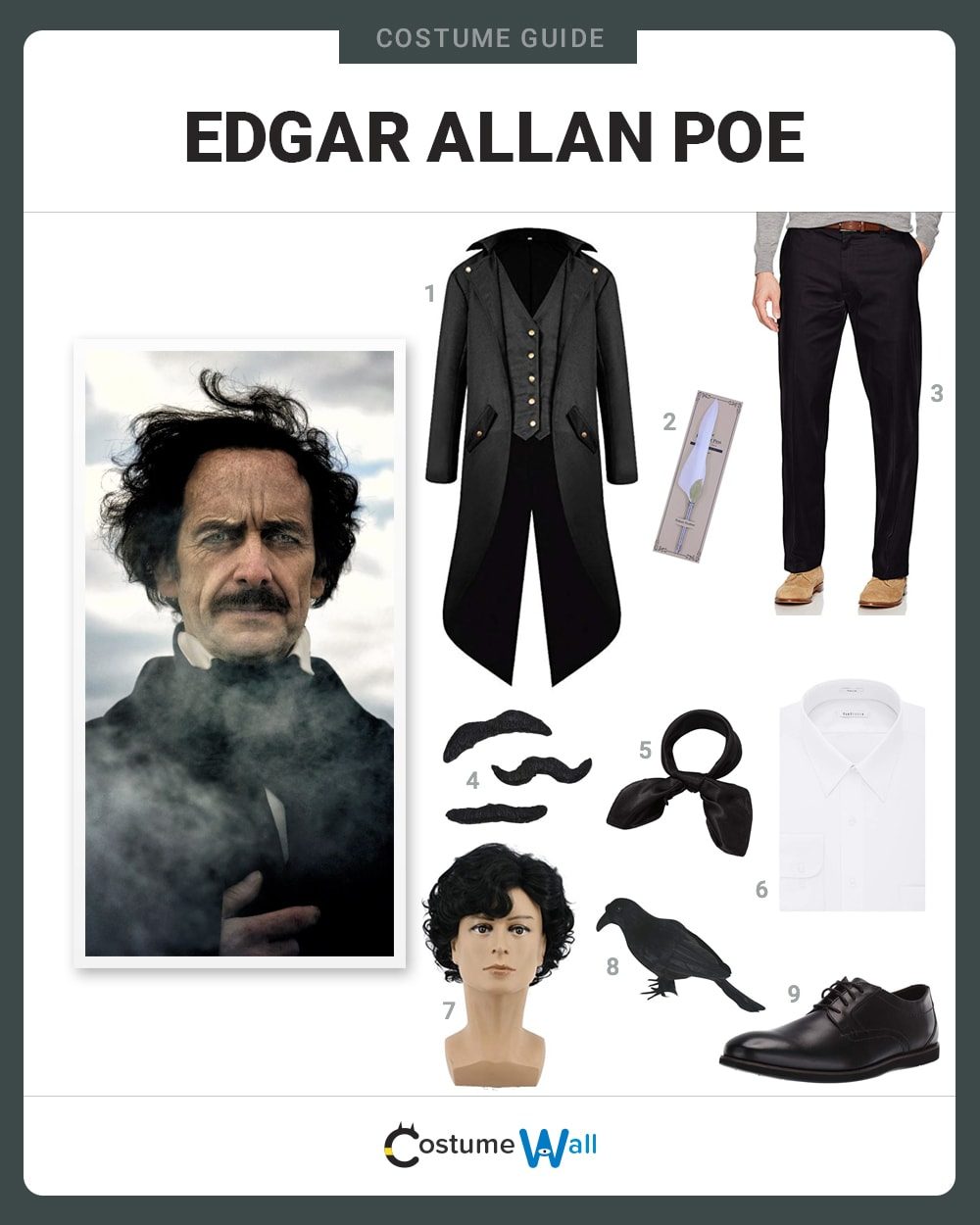 Edgar Allan Poe Costume Guide