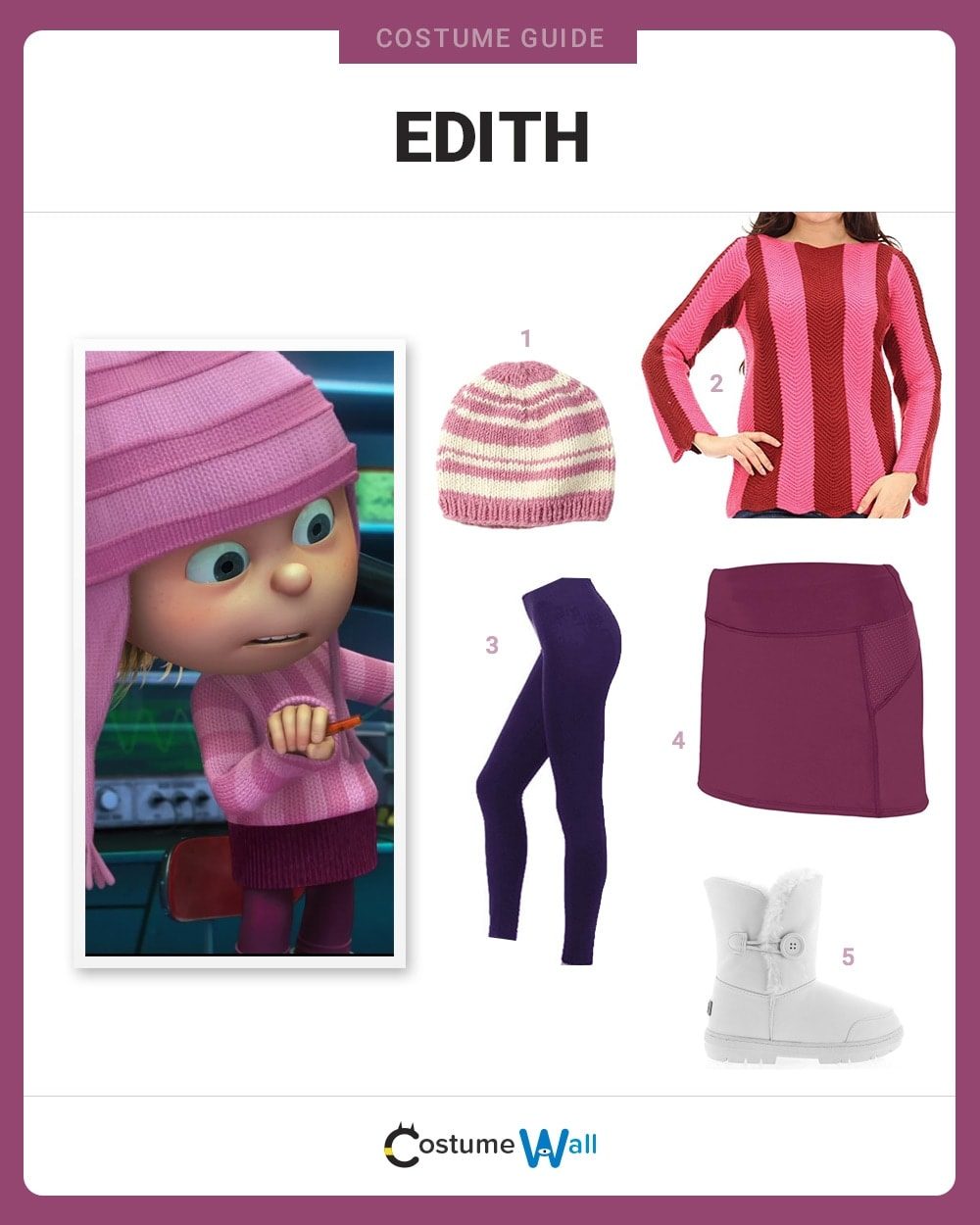 Edith Gru costume guide