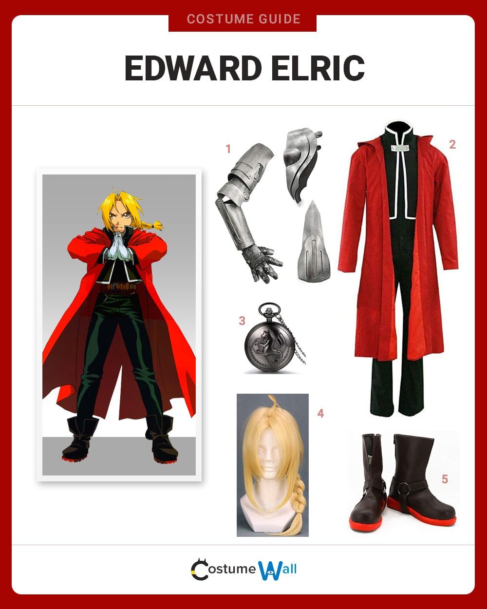 Edward Elric costume guide