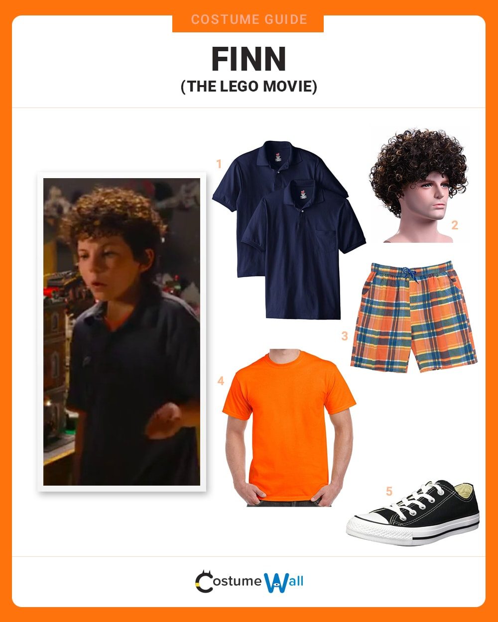 Finn (Lego Movie) Costume