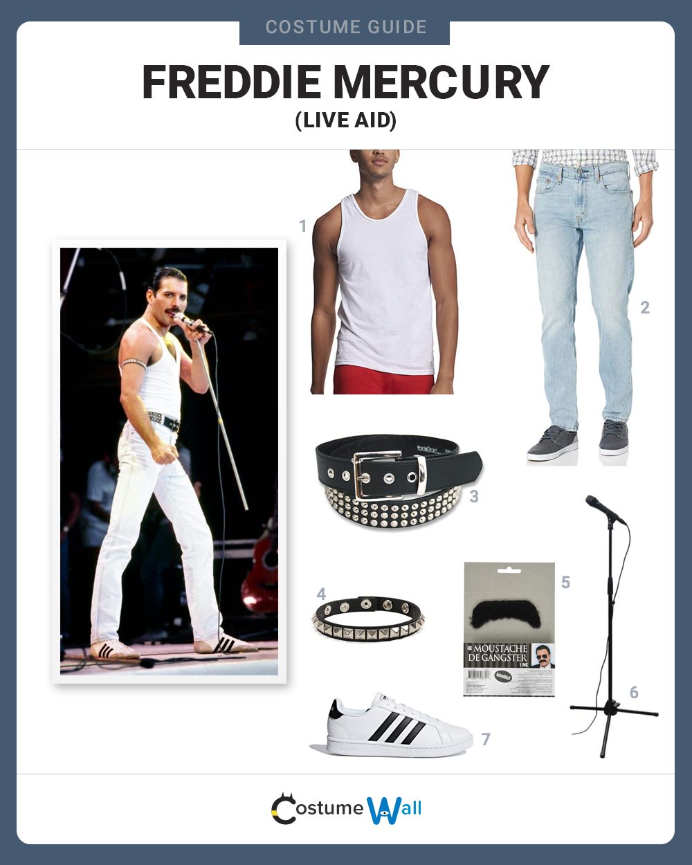 Freddie Mercury costume guide