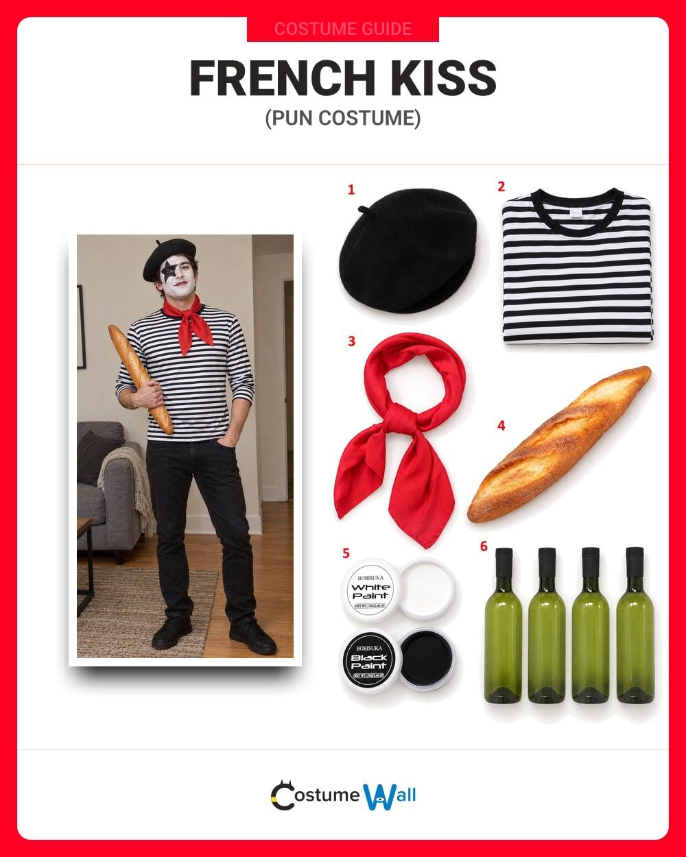 French Kiss costume guide