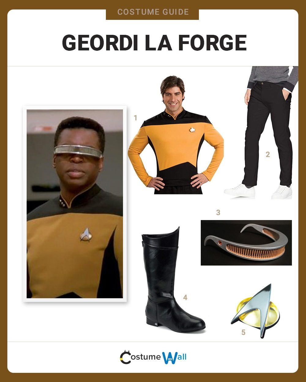 Geordi La Forge Costume
