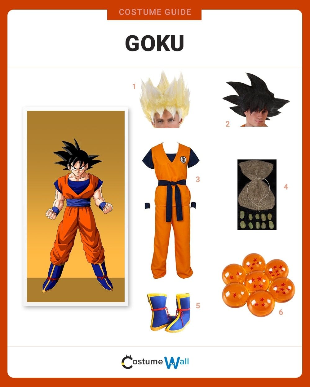 Goku costume guide