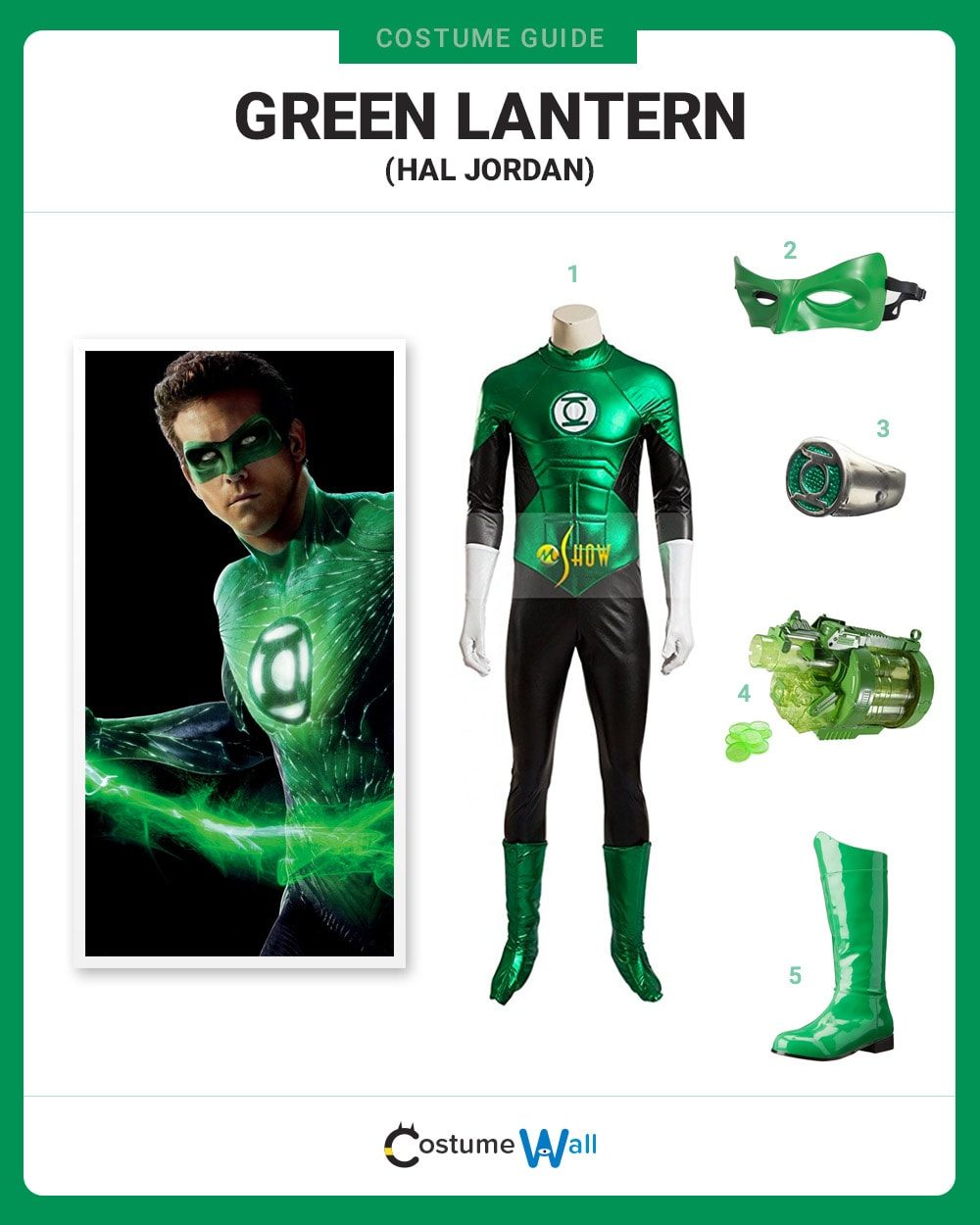 green lantern dress up Costume Guide Wedding & Bridesmaids