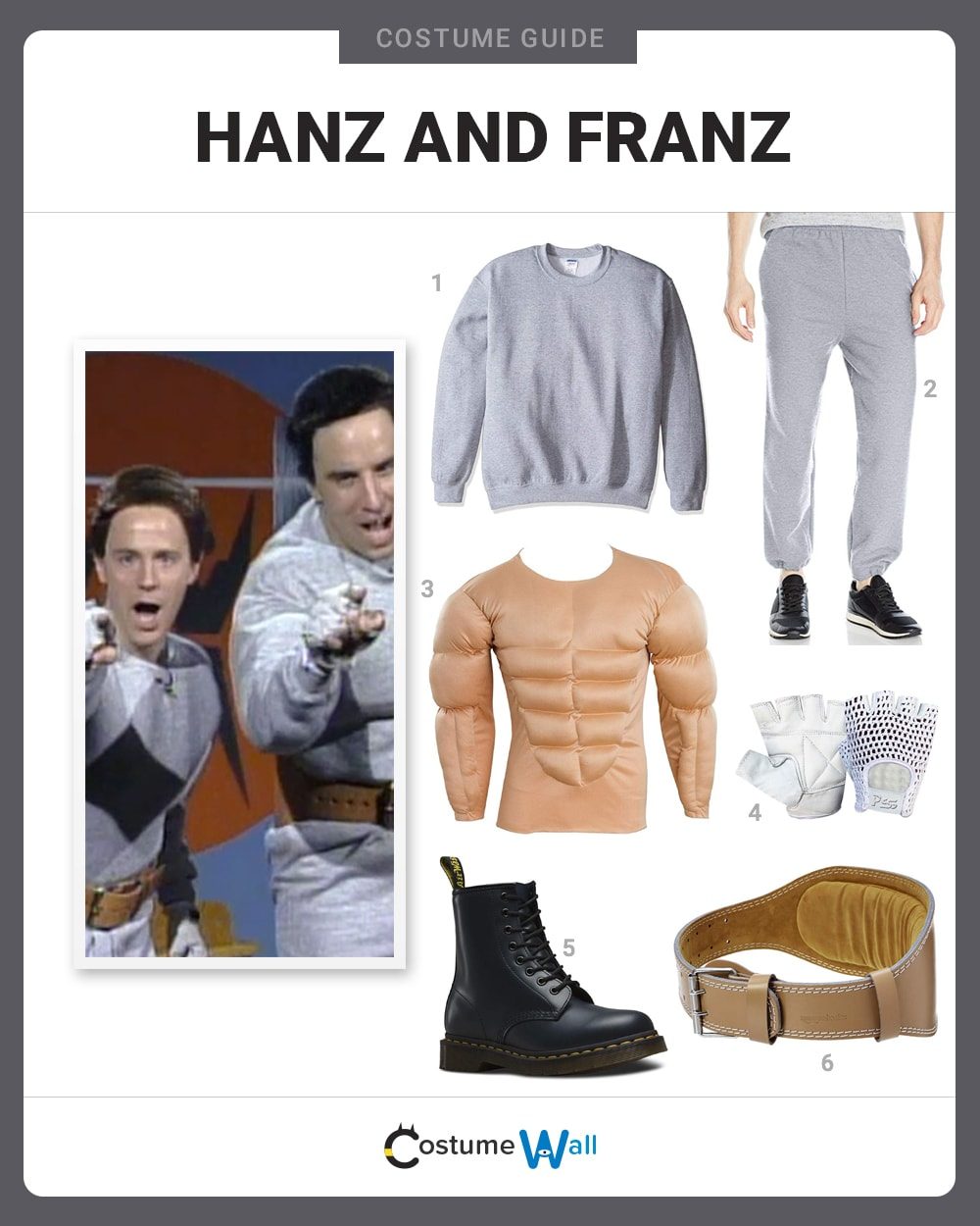Hanz and Franz costume guide