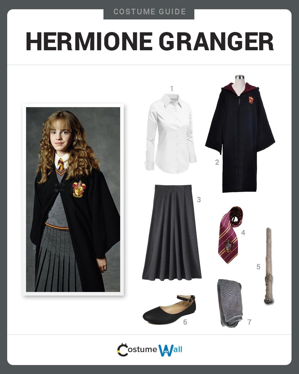 Hermione Granger costume guide