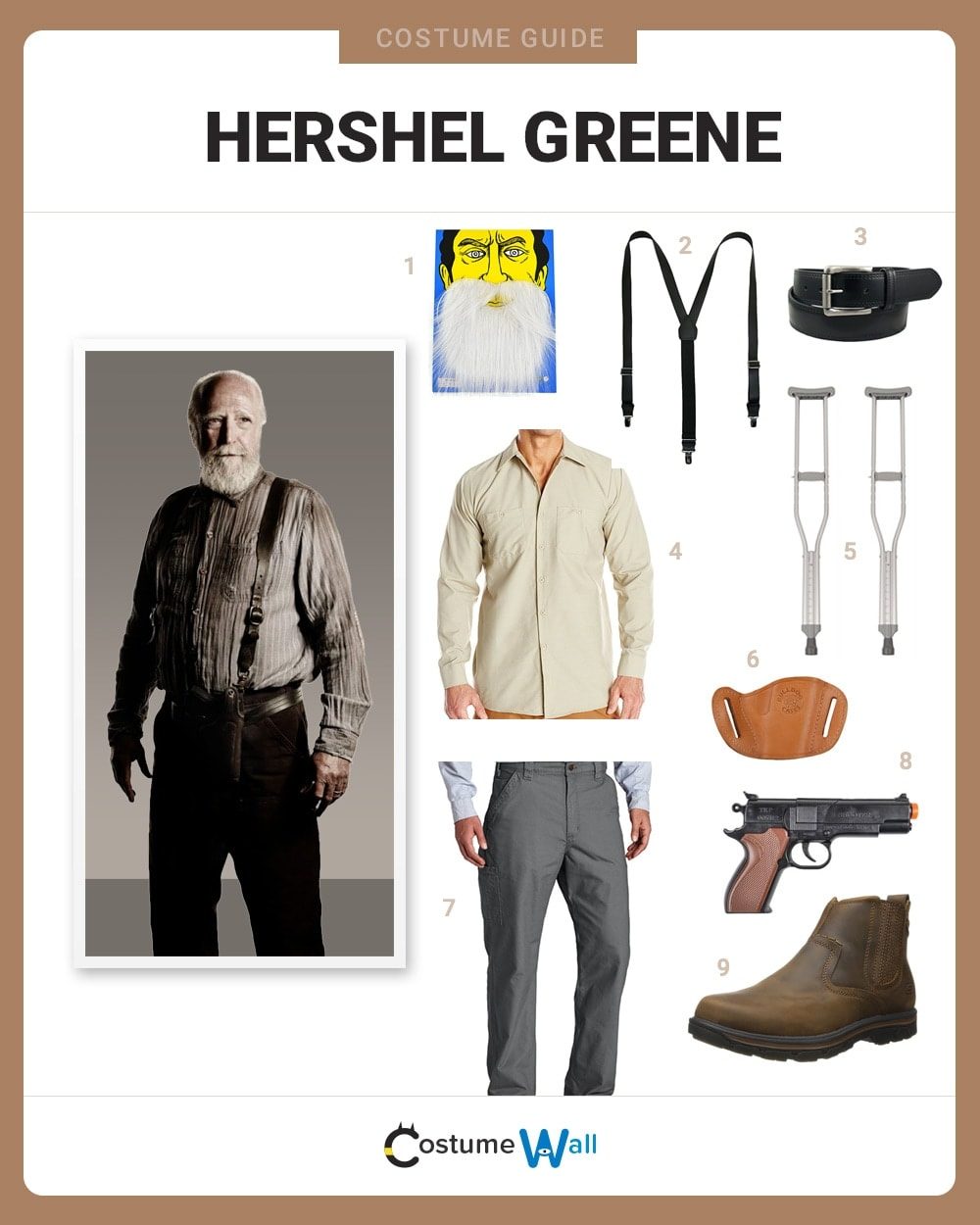 Hershel Greene Costume