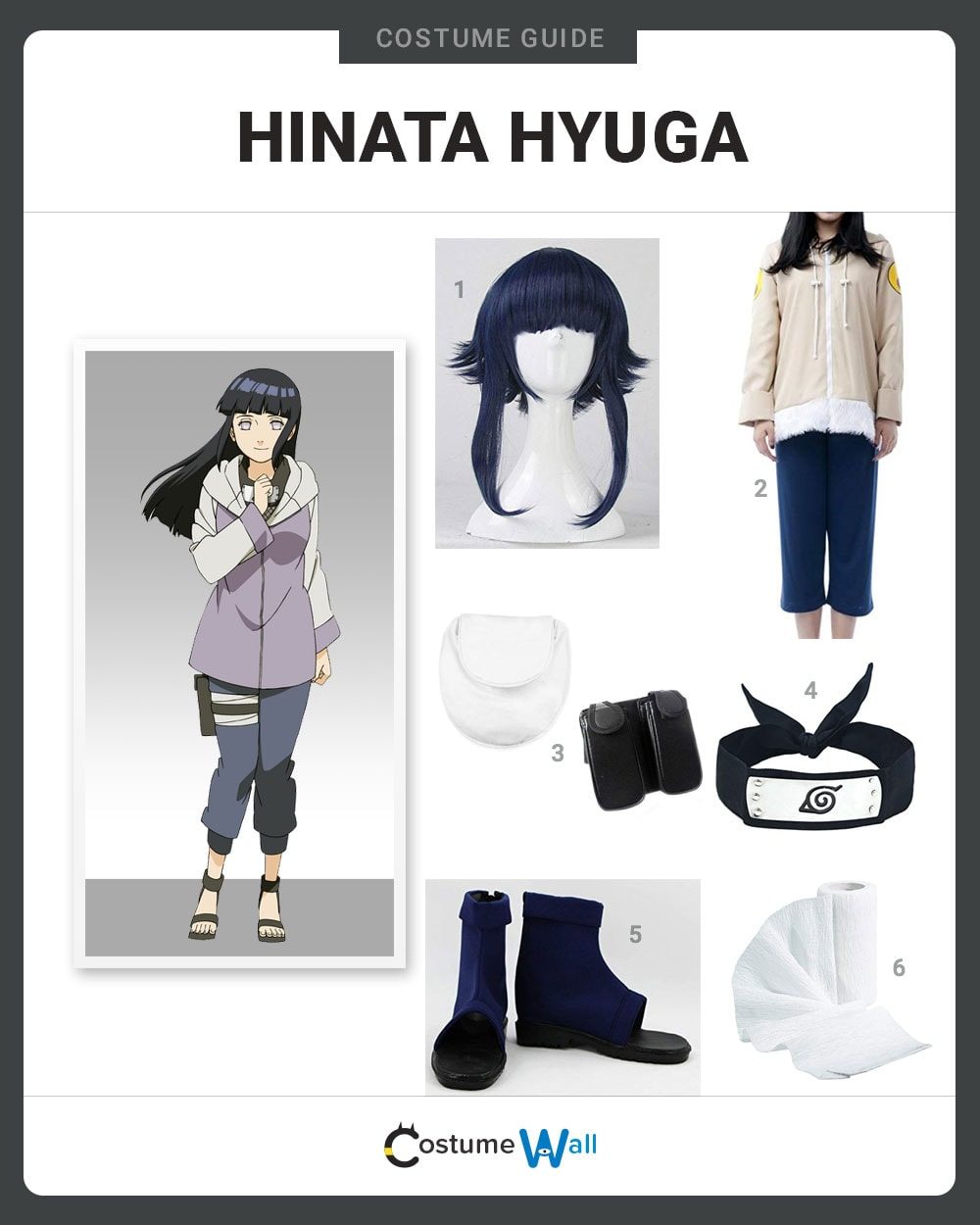 Hinata Hyuga costume guide