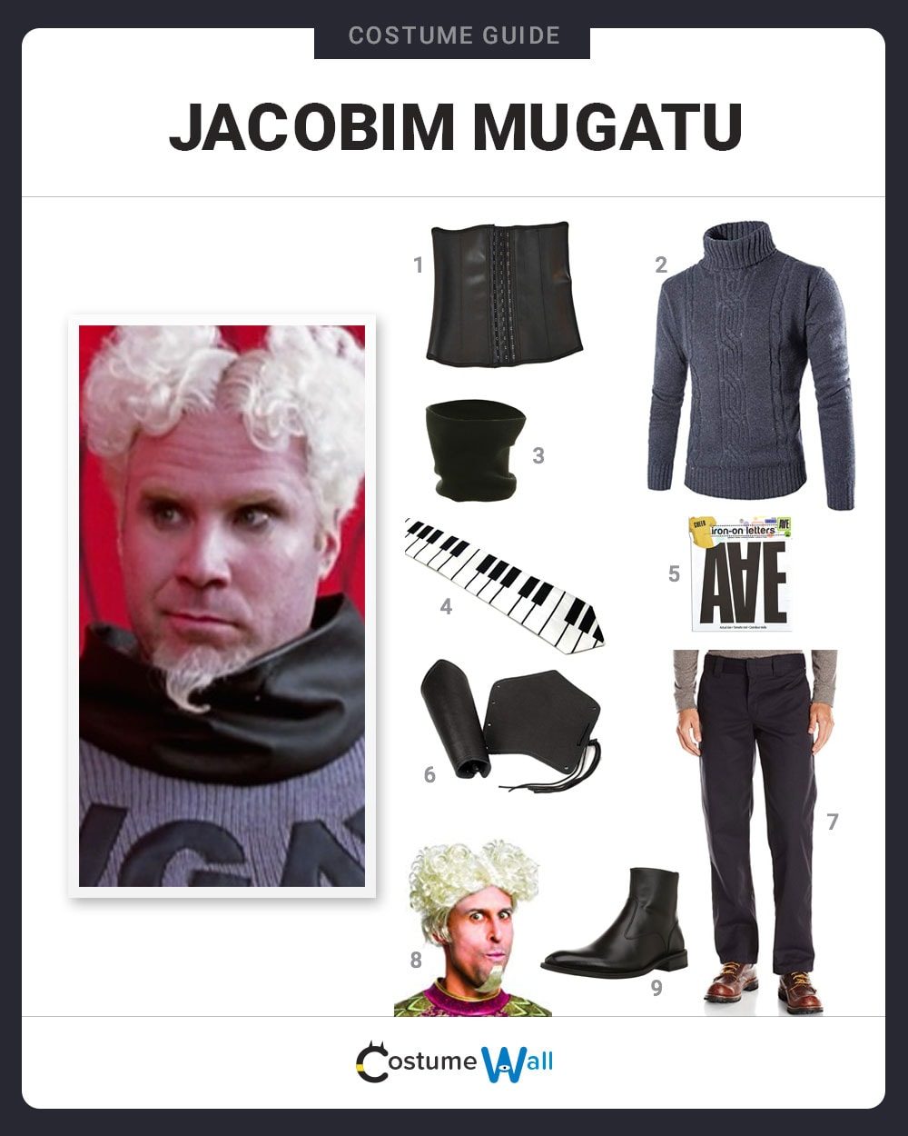 Jacobim Mugatu Costume